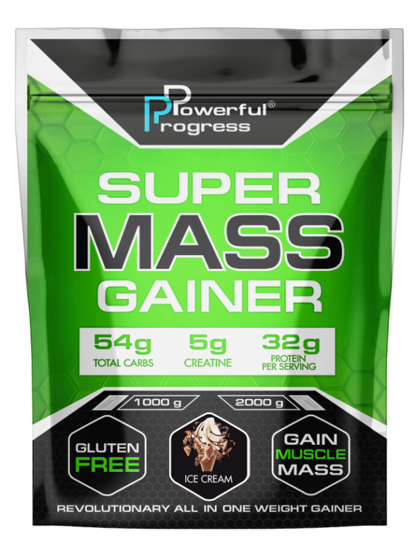 32% Super Mass Gainer Морозиво