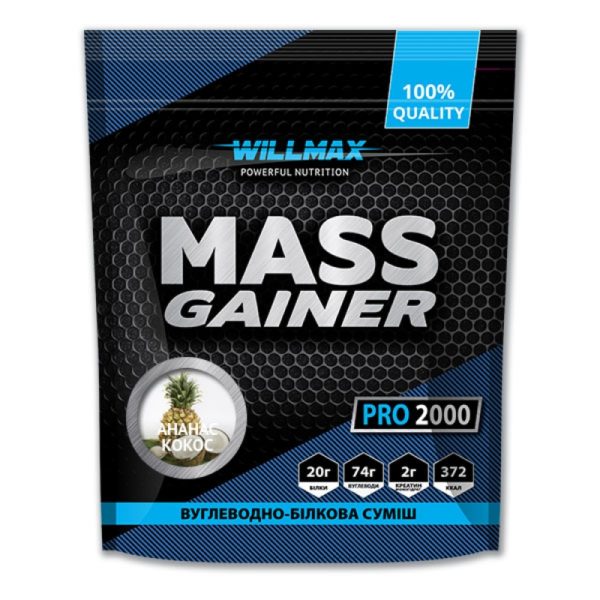 20% Mass Gainer Ананас-Кокос 2кг