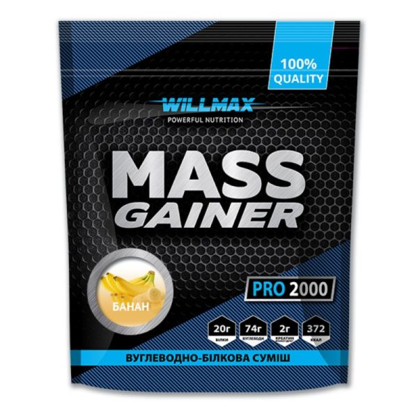 20% Mass Gainer Банан 2кг