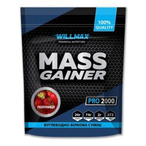 20% Mass Gainer Полуниця 2кг
